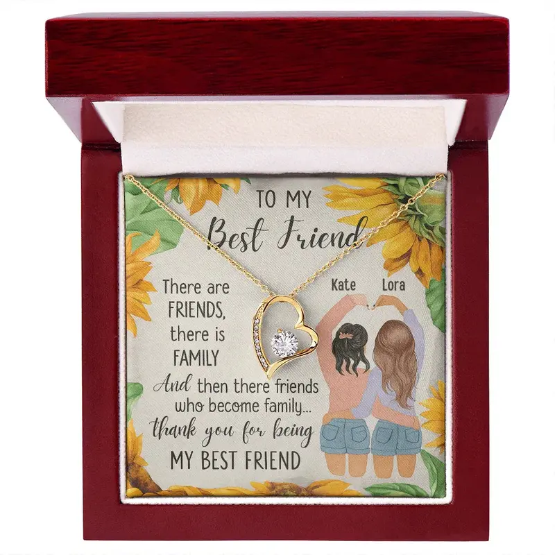 To My Bestie — A Necklace She’Ll Treasure Forever 21