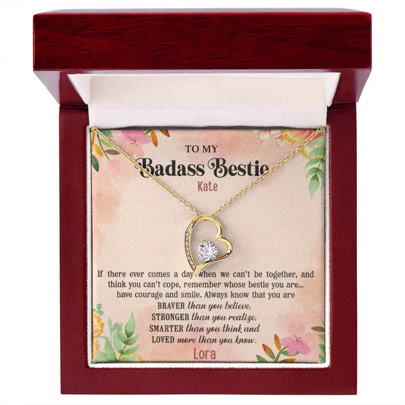 To My Bestie — A Necklace She’Ll Treasure Forever 25