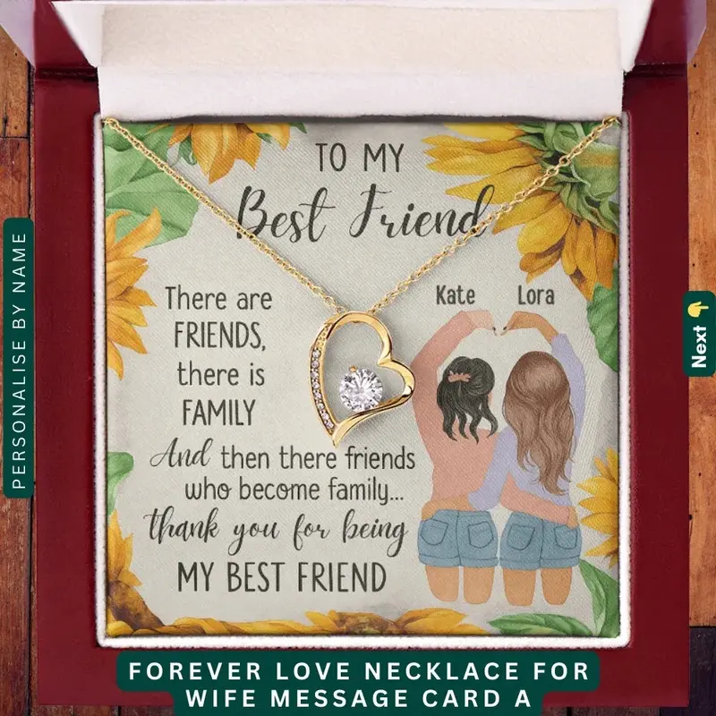 To My Bestie — A Necklace She’Ll Treasure Forever 5