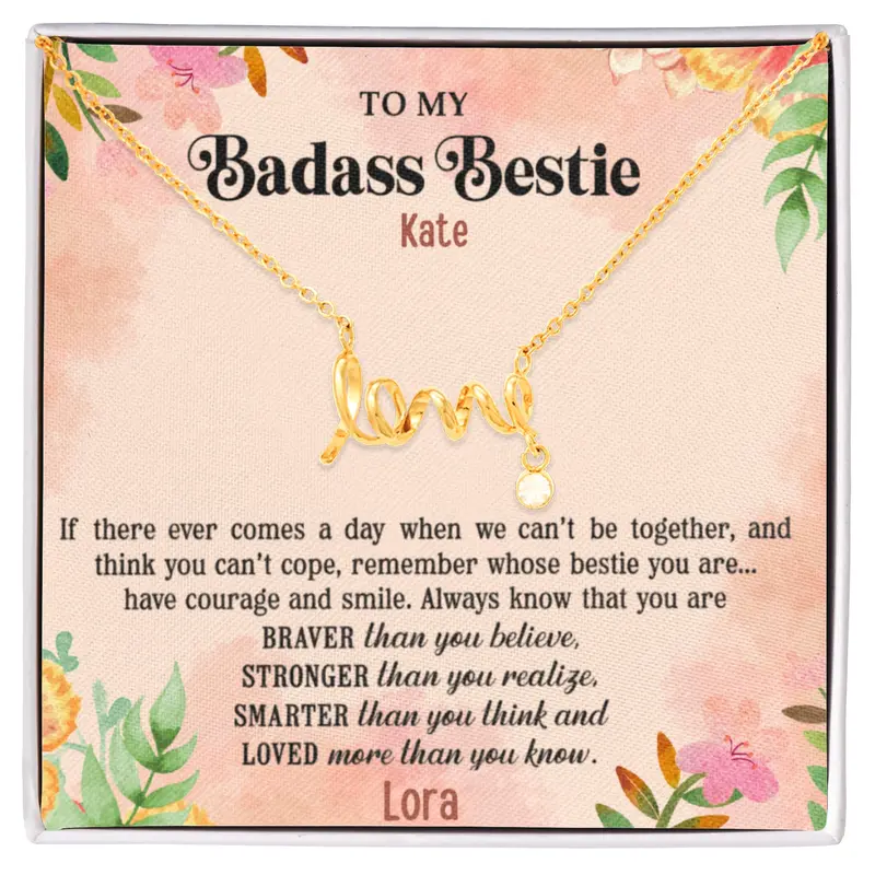 To My Bestie — A Necklace She’Ll Treasure Forever 59