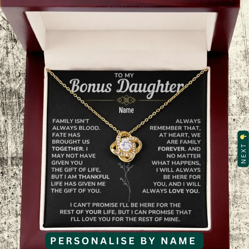 To My Bonus Daughter — Personalized Gift For Her 1