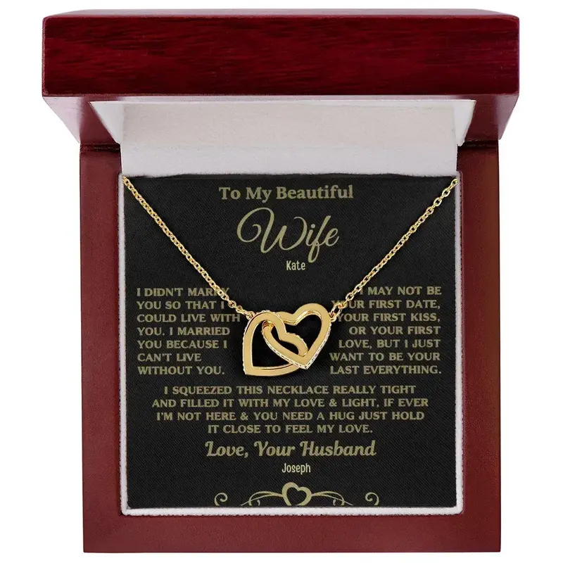 To My Caring Wife — A Necklace She’Ll Treasure Forever 18