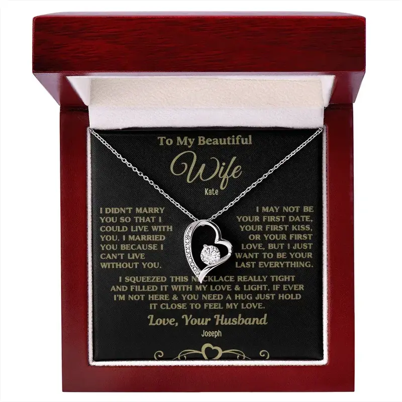 To My Caring Wife — A Necklace She’Ll Treasure Forever 27