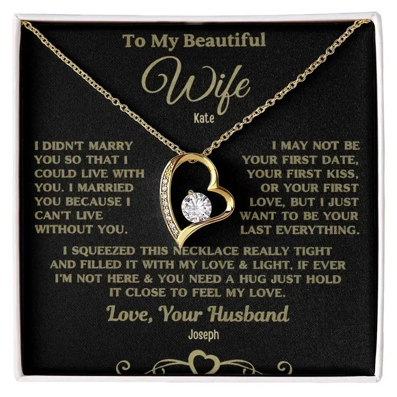 To My Caring Wife — A Necklace She’Ll Treasure Forever 29