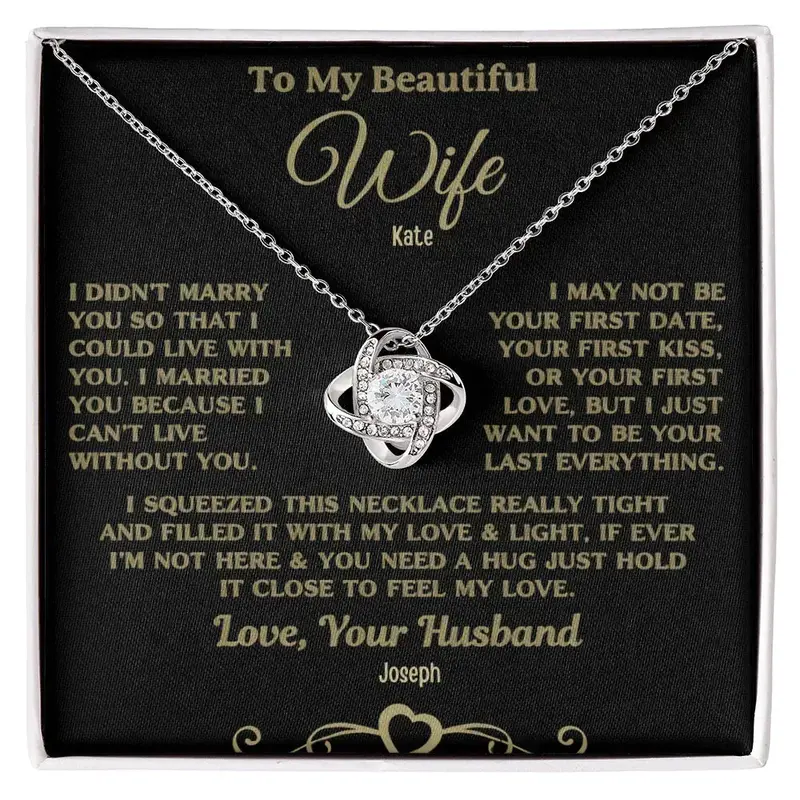 To My Caring Wife — A Necklace She’Ll Treasure Forever 31