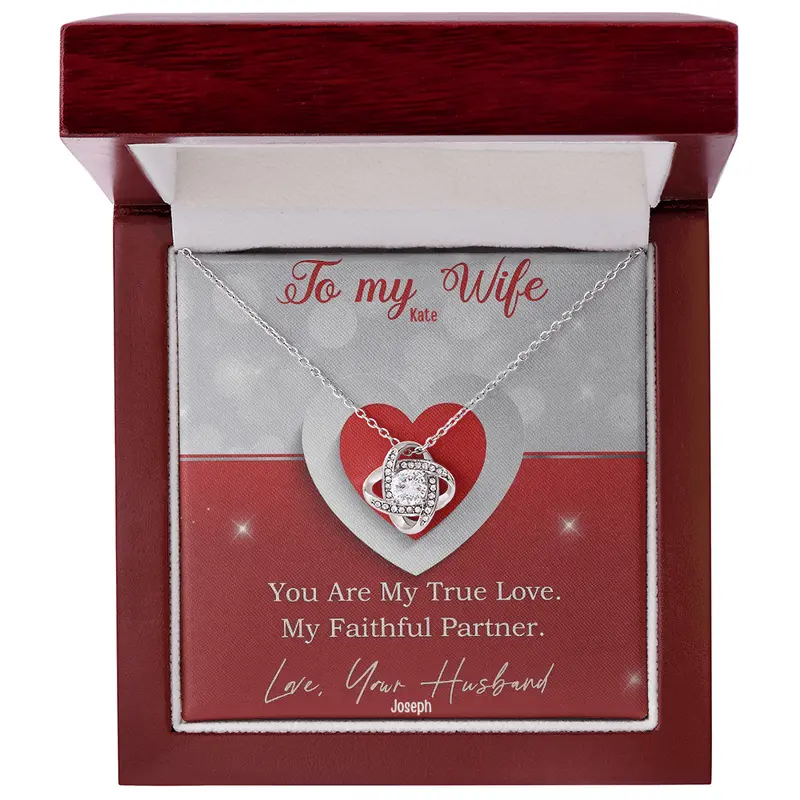 To My Caring Wife — A Necklace She’Ll Treasure Forever 34