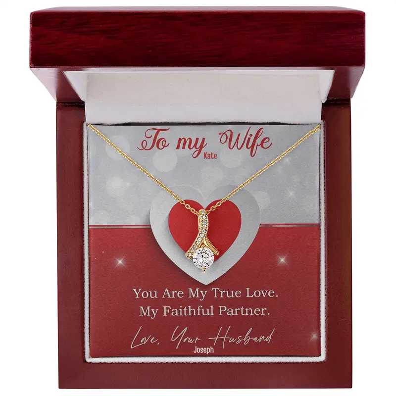 To My Caring Wife — A Necklace She’Ll Treasure Forever 44