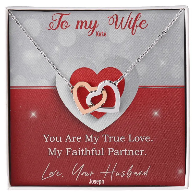 To My Caring Wife — A Necklace She’Ll Treasure Forever 45