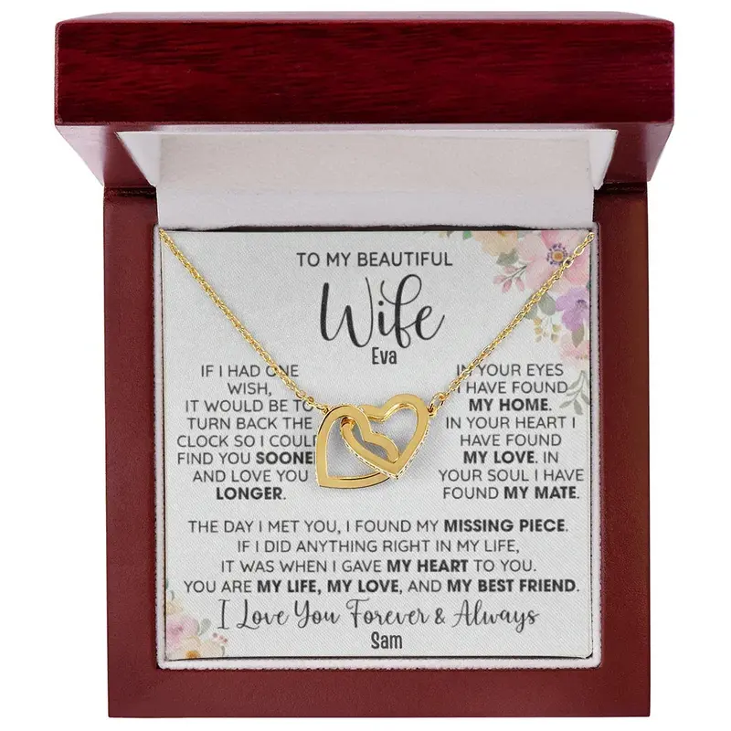 To My Caring Wife — A Necklace She’Ll Treasure Forever 50