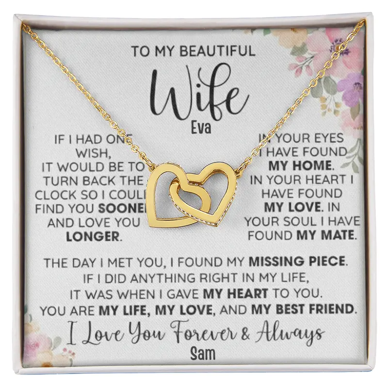 To My Caring Wife — A Necklace She’Ll Treasure Forever 52