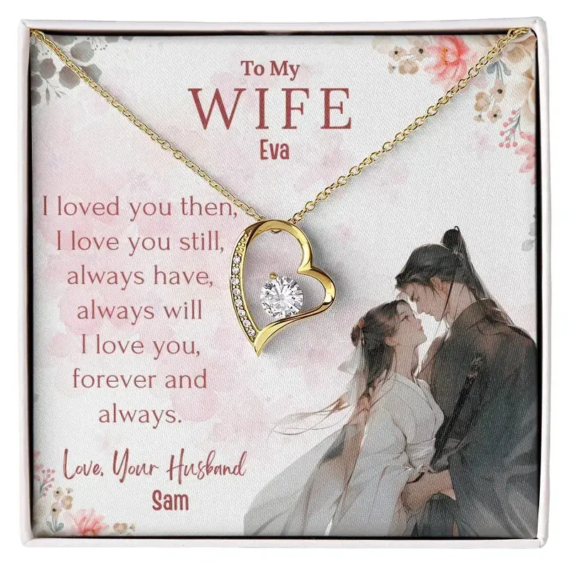 To My Caring Wife — A Necklace She’Ll Treasure Forever 55