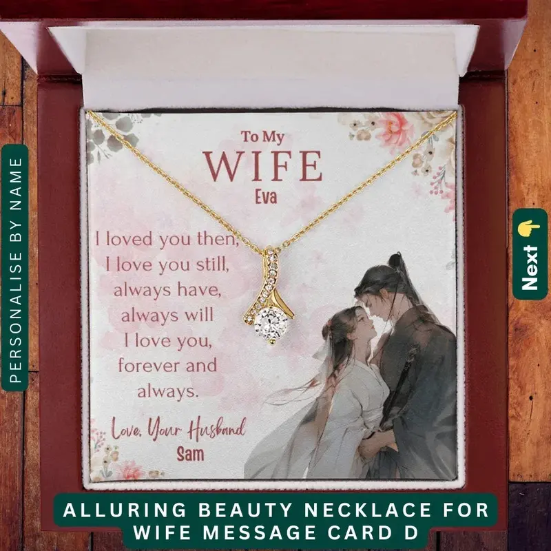 To My Caring Wife — A Necklace She’Ll Treasure Forever 8