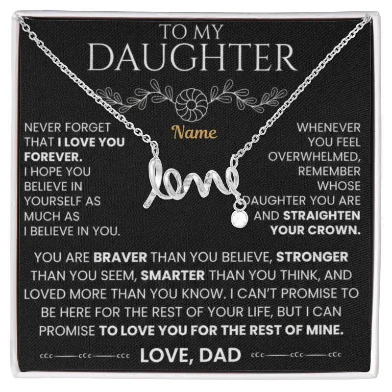To My Daughter — Personalized Gift For For Her 1