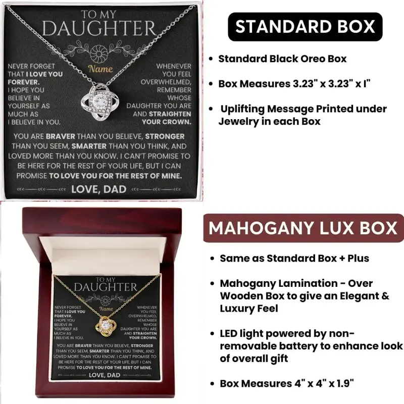 To My Daughter — Personalized Gift For For Her 3