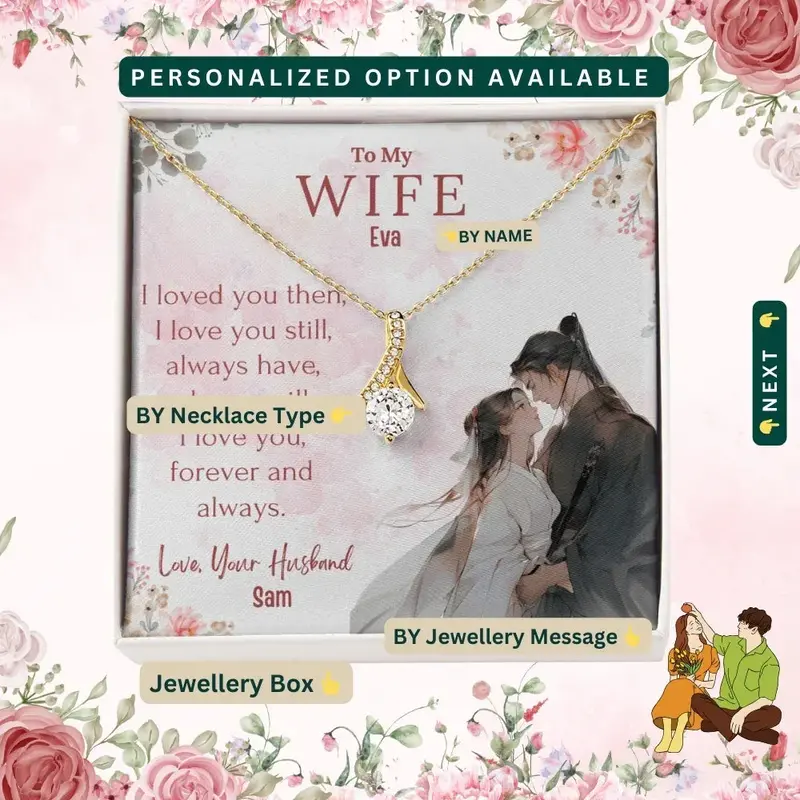 To My Gorgeous Wife — A Necklace She’Ll Treasure Forever 2