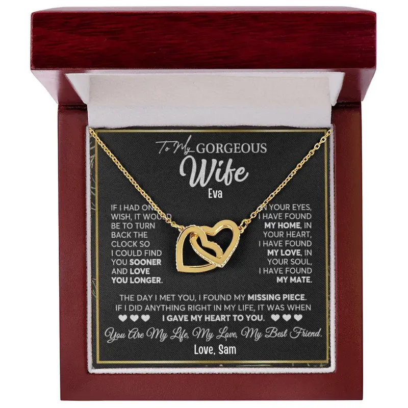 To My Gorgeous Wife — A Necklace She’Ll Treasure Forever 34