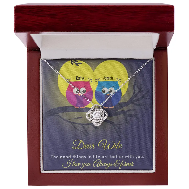 To My Gorgeous Wife — A Necklace She’Ll Treasure Forever 34