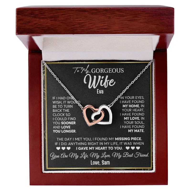 To My Gorgeous Wife — A Necklace She’Ll Treasure Forever 35