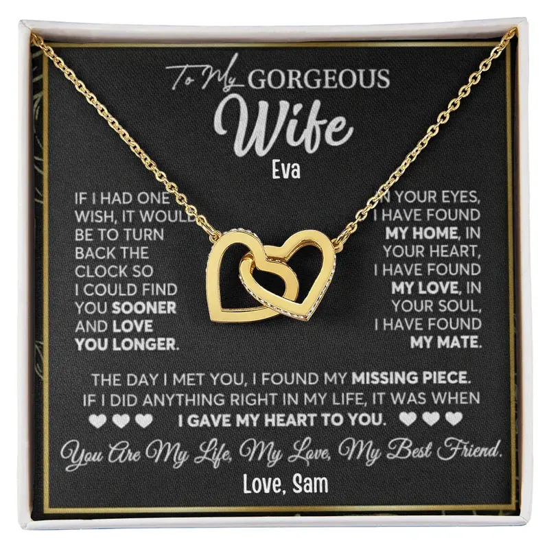 To My Gorgeous Wife — A Necklace She’Ll Treasure Forever 36