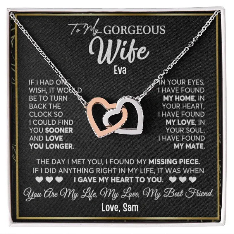 To My Gorgeous Wife — A Necklace She’Ll Treasure Forever 37