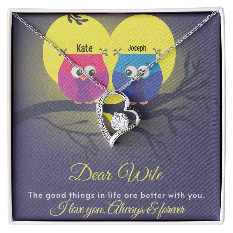 To My Gorgeous Wife — A Necklace She’Ll Treasure Forever 37