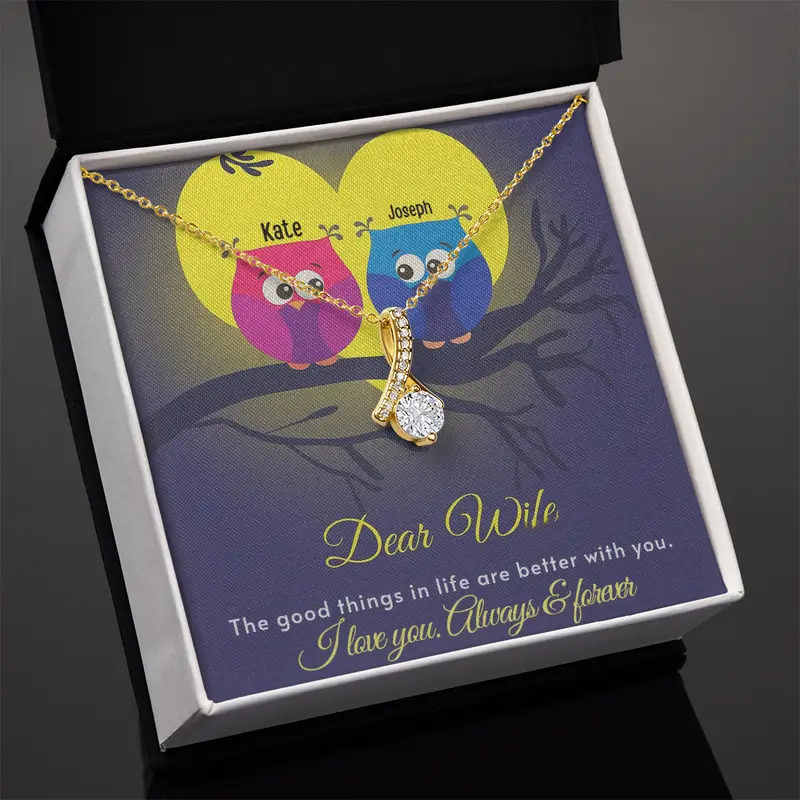 To My Gorgeous Wife — A Necklace She’Ll Treasure Forever 43