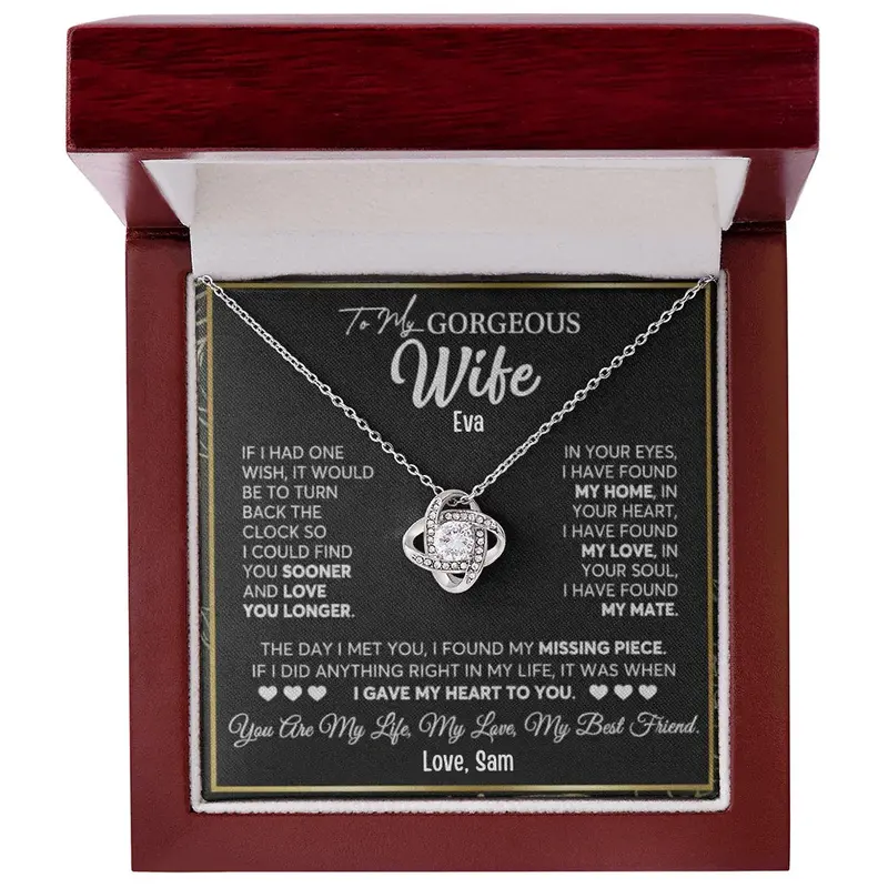 To My Gorgeous Wife — A Necklace She’Ll Treasure Forever 49