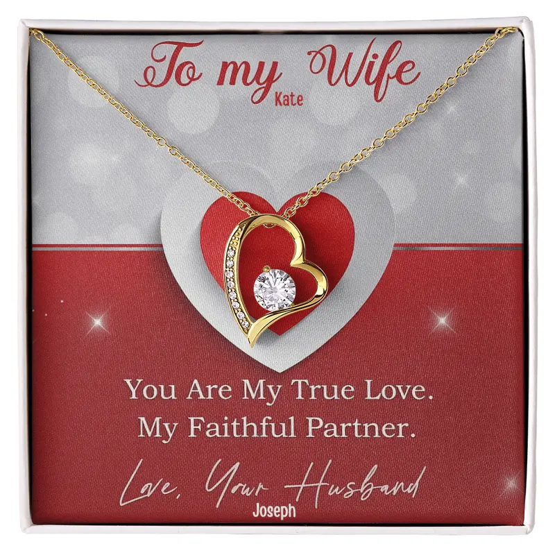 To My Gorgeous Wife — A Necklace She’Ll Treasure Forever 56