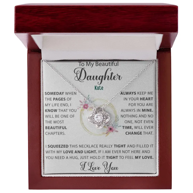 To My Loving Daughter — A Necklace She’Ll Treasure Forever 18