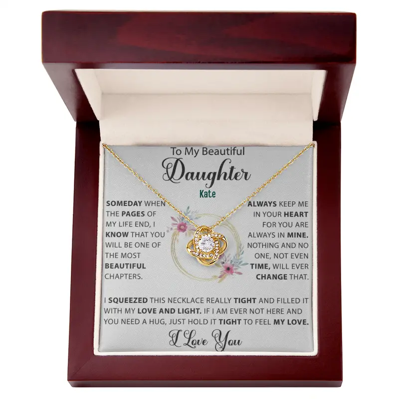 To My Loving Daughter — A Necklace She’Ll Treasure Forever 20