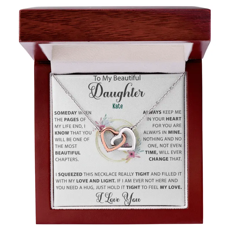 To My Loving Daughter — A Necklace She’Ll Treasure Forever 30
