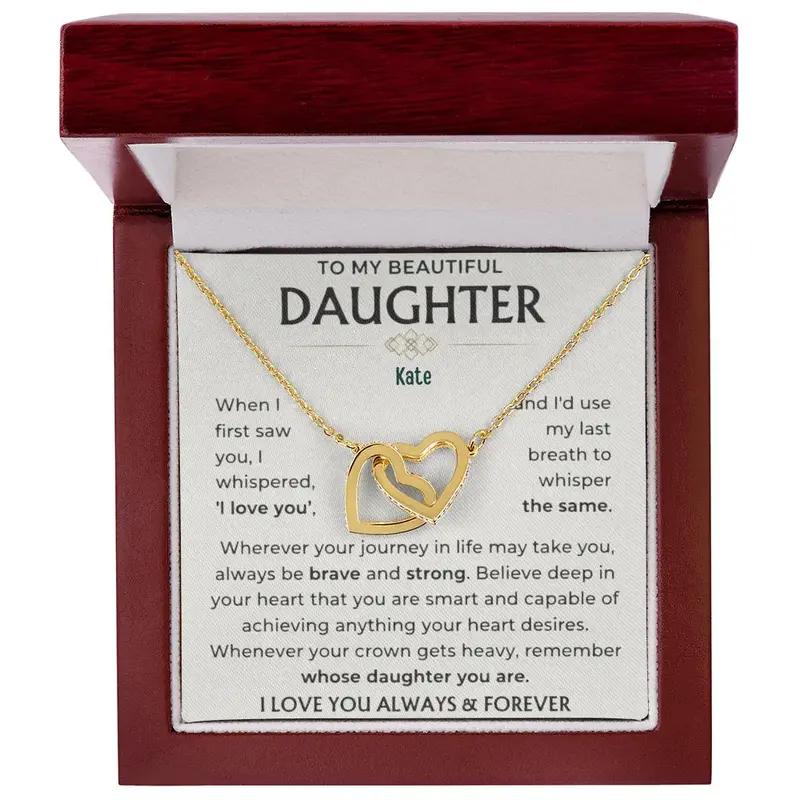 To My Loving Daughter — A Necklace She’Ll Treasure Forever 50