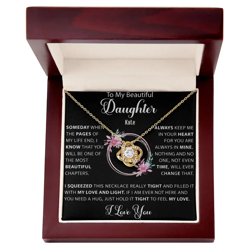 To My Loving Daughter — A Necklace She’Ll Treasure Forever 52