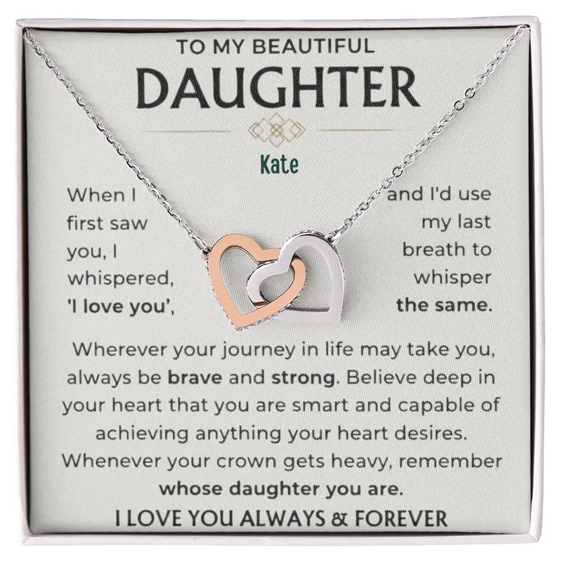 To My Loving Daughter — A Necklace She’Ll Treasure Forever 53