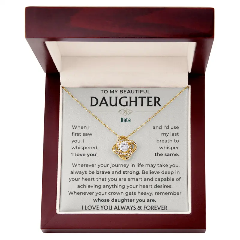 To My Loving Daughter — A Necklace She’Ll Treasure Forever 54