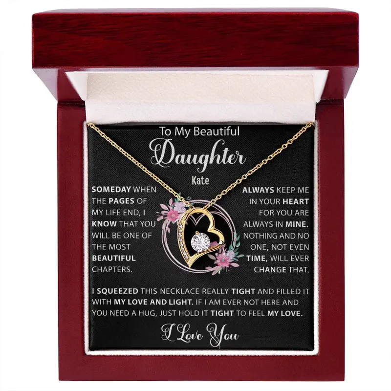 To My Loving Daughter — A Necklace She’Ll Treasure Forever 56
