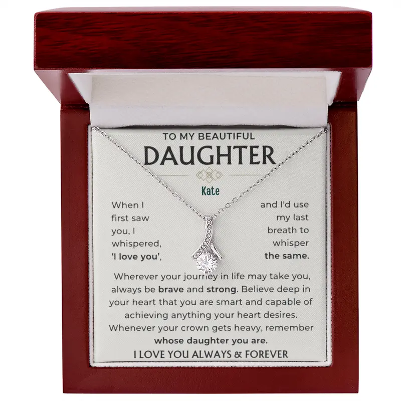 To My Loving Daughter — A Necklace She’Ll Treasure Forever 59