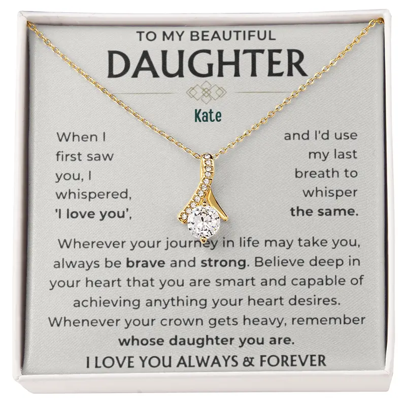 To My Loving Daughter — A Necklace She’Ll Treasure Forever 60