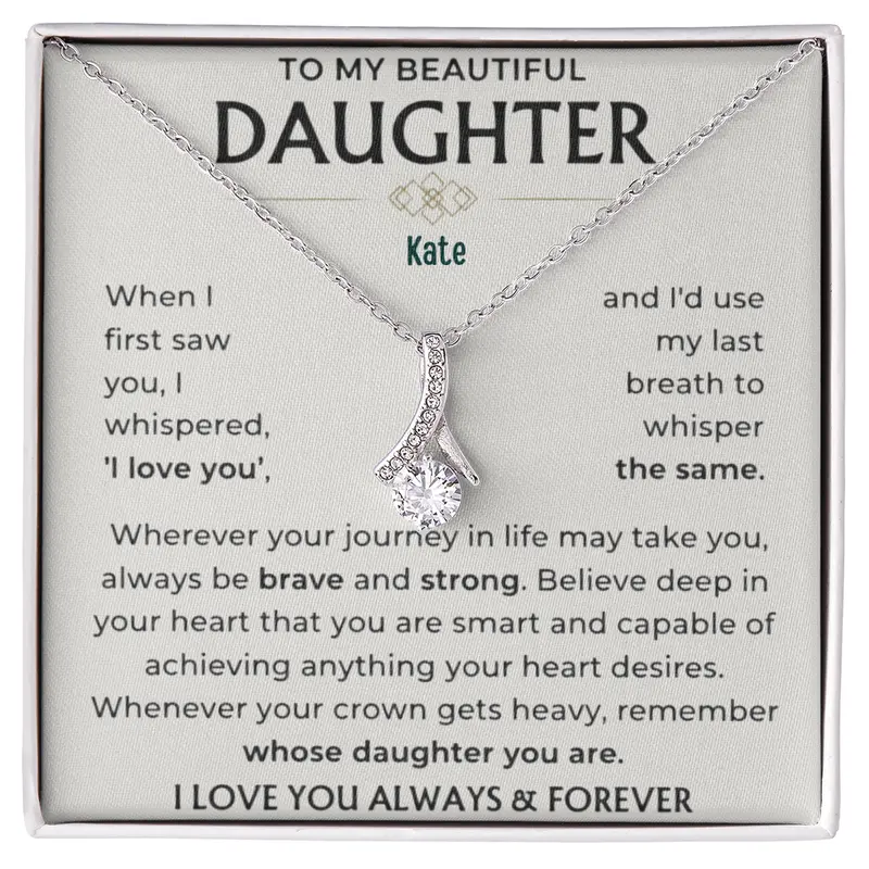 To My Loving Daughter — A Necklace She’Ll Treasure Forever 61