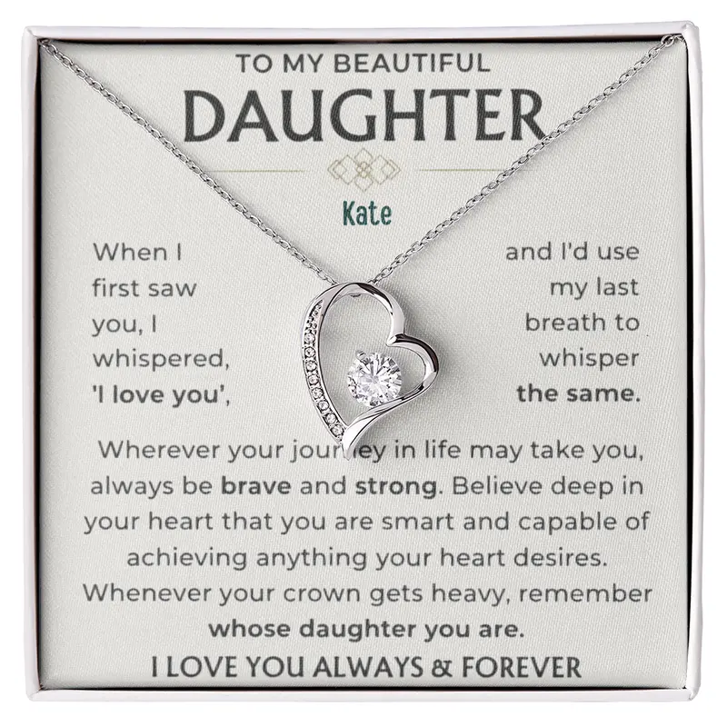 To My Loving Daughter — A Necklace She’Ll Treasure Forever 62