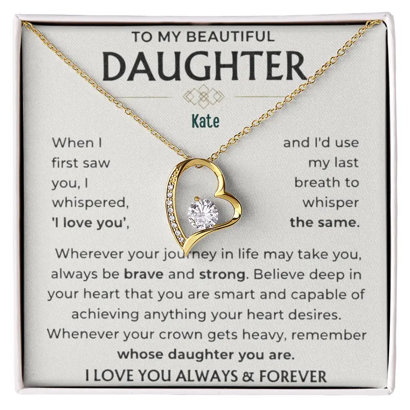 To My Loving Daughter — A Necklace She’Ll Treasure Forever 63