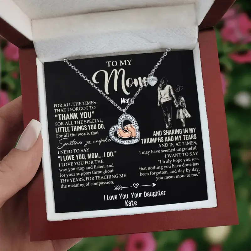 To My Loving Mom — A Necklace She’Ll Treasure Forever 14