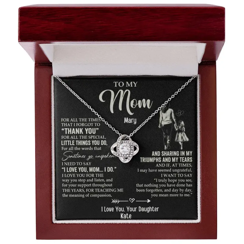 To My Loving Mom — A Necklace She’Ll Treasure Forever 16