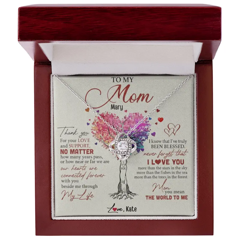 To My Loving Mom — A Necklace She’Ll Treasure Forever 3