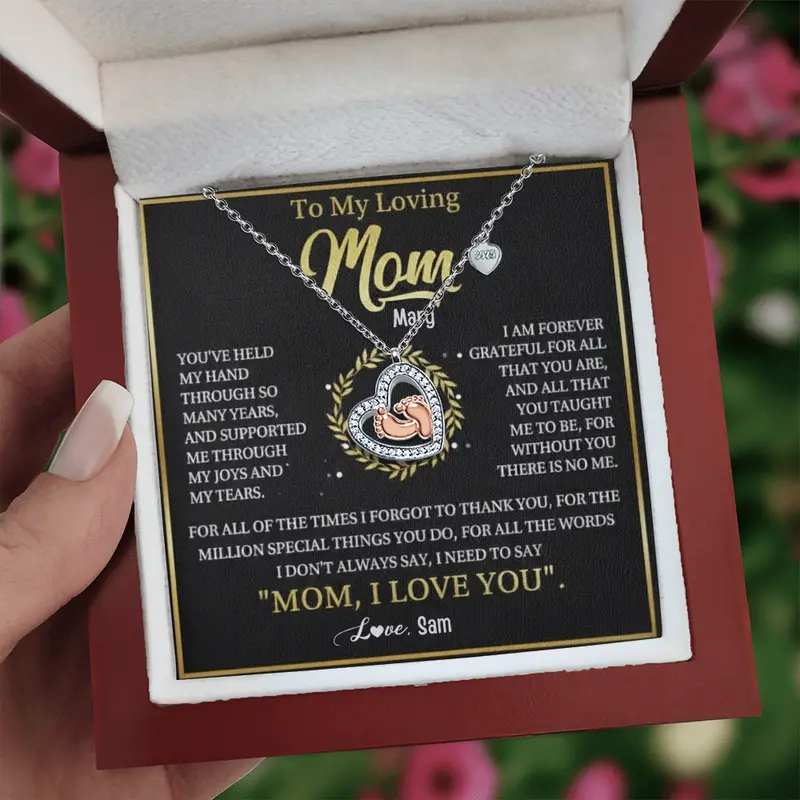 To My Loving Mom — A Necklace She’Ll Treasure Forever 40