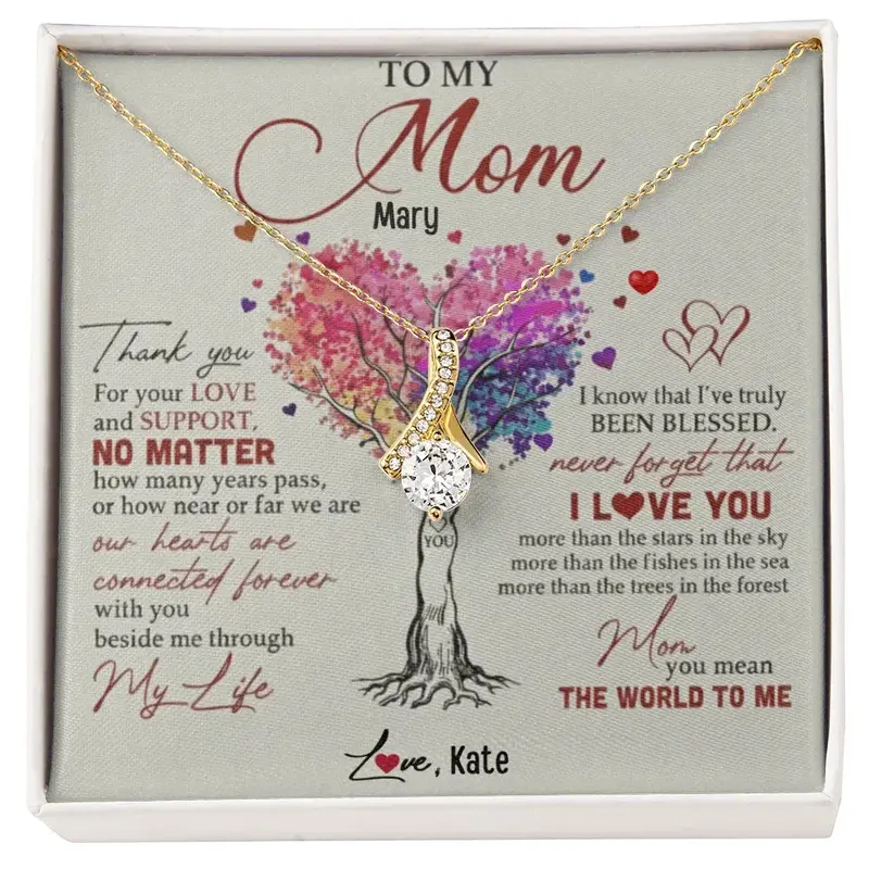 To My Loving Mom — A Necklace She’Ll Treasure Forever 41