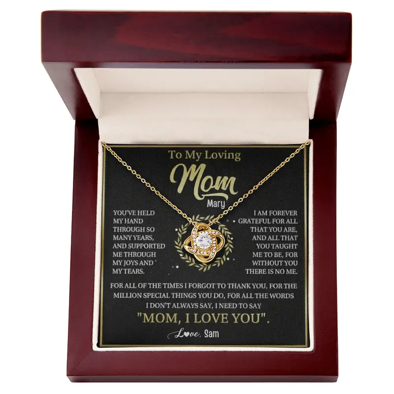 To My Loving Mom — A Necklace She’Ll Treasure Forever 44