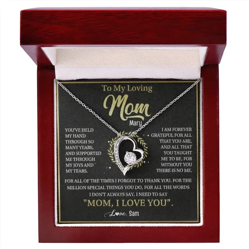 To My Loving Mom — A Necklace She’Ll Treasure Forever 46