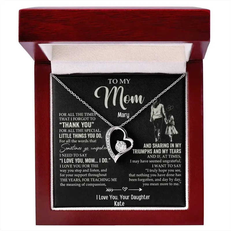 To My Loving Mom — A Necklace She’Ll Treasure Forever 47