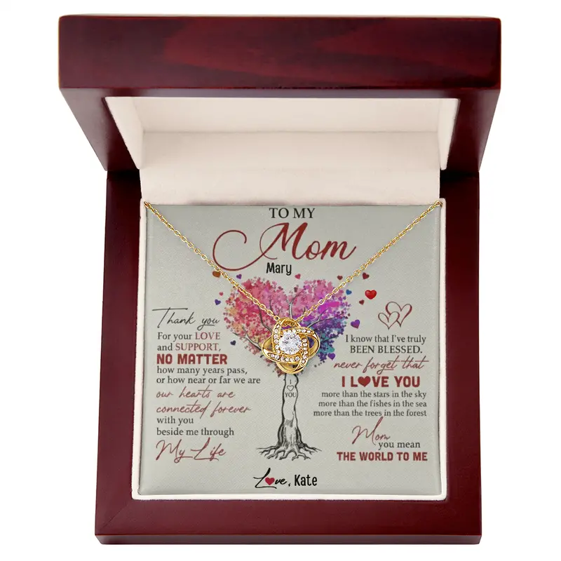 To My Loving Mom — A Necklace She’Ll Treasure Forever 5